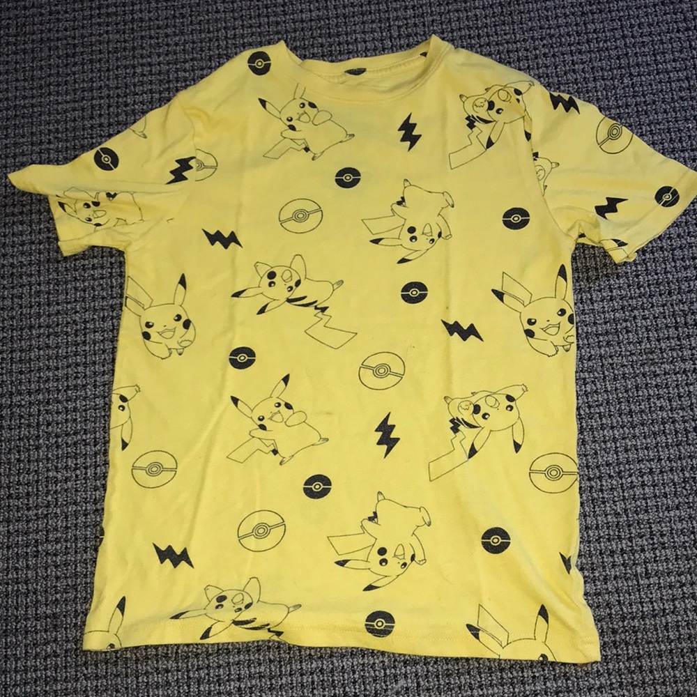 Pokemon Yellow Pikachu Graphic Tee